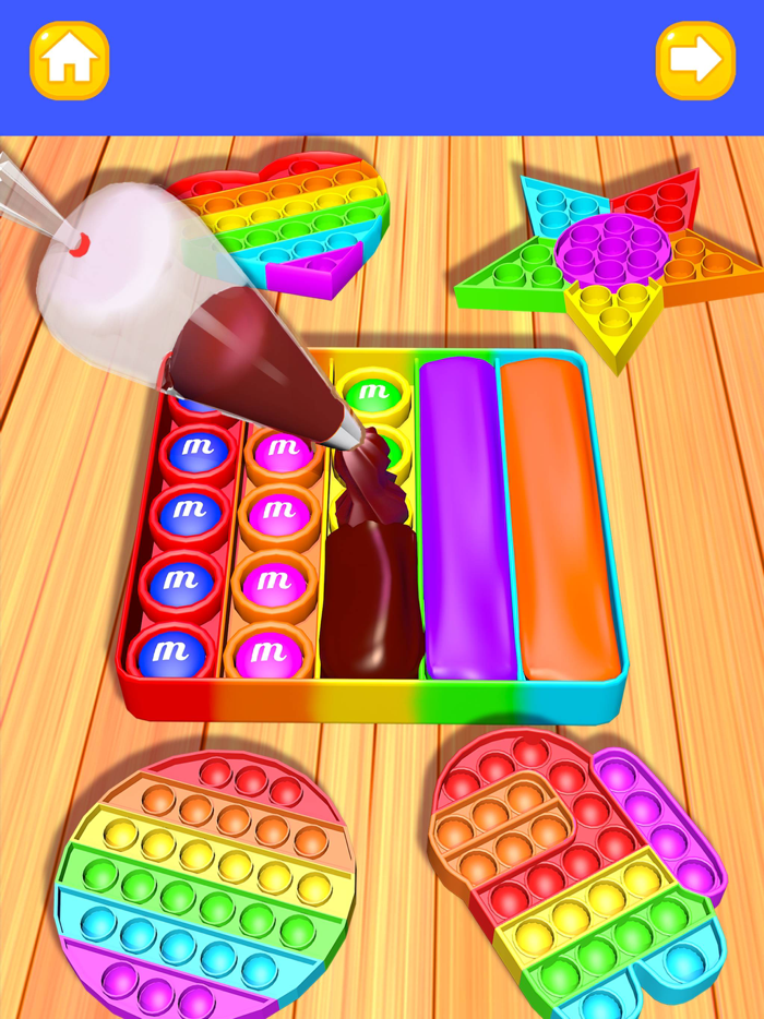 Cake Art Pop It Baking Games