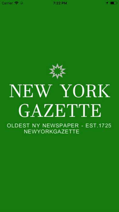 New York Gazette Screenshot