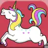 Rainbow Unicorn Game For Kids delete, cancel