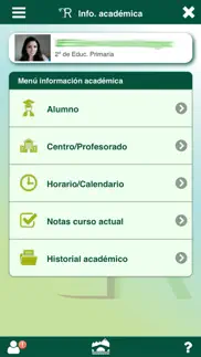 racima familias alumnado iphone capturas de pantalla 4