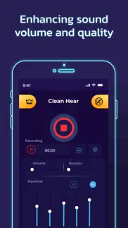 hearing amplifier: clear sound iphone screenshot 3