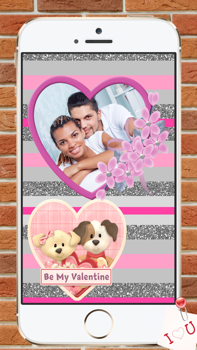 Valentine’s Love Photo Frames Screenshot