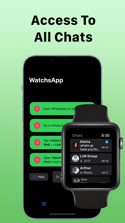 WatchsApp - Chat for Watch screenshot-5