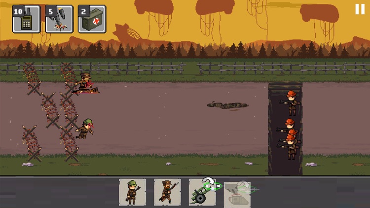 1917 Trench War - War Troops