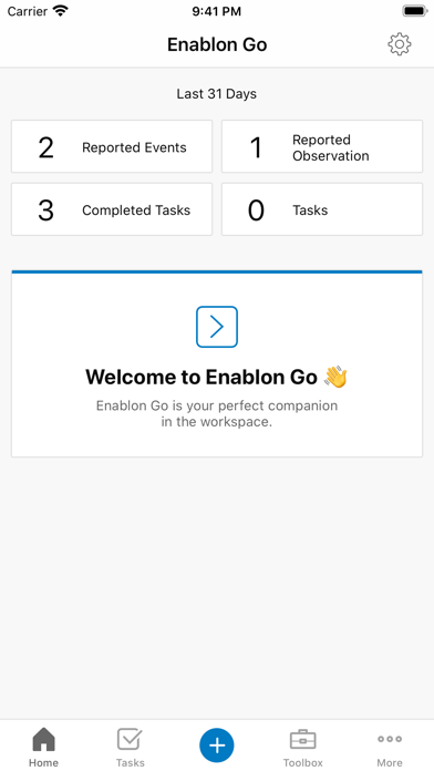 Enablon Go Screenshot