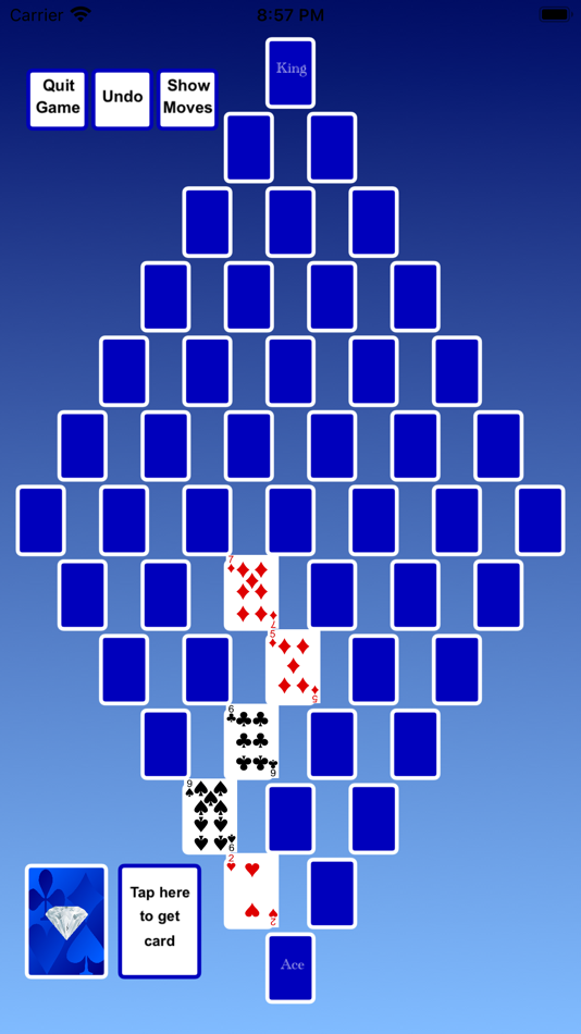 #2. Solitaire Diamond Path Version (iOS) 来自: Blue Water Apps, LLC