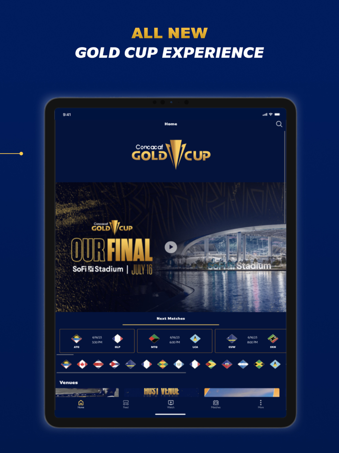 Concacaf Gold Cup Official App