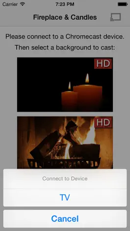 Game screenshot Fireplace and Candles on TV hack