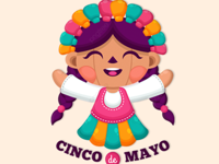 Cinco De Mayo Time Stickers