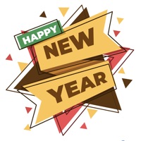 New Year Wish Stickers logo