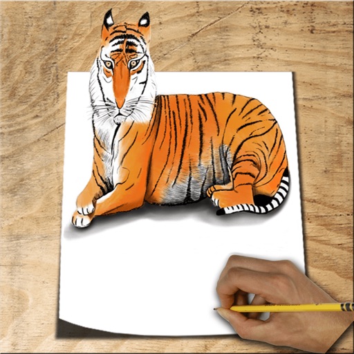 Как рисовать животных 3D