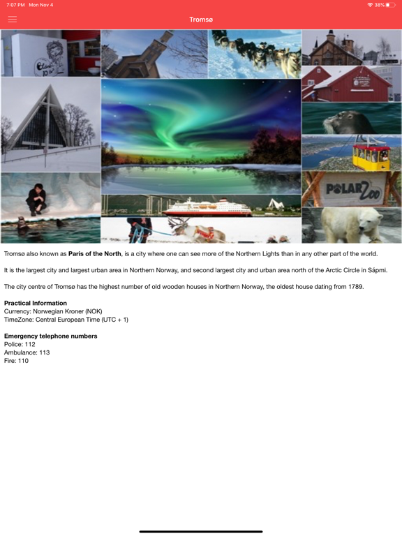 Screenshot #4 pour Tromsø City Guide
