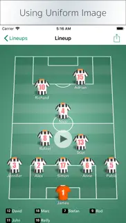 lineupmovie for soccer iphone screenshot 1