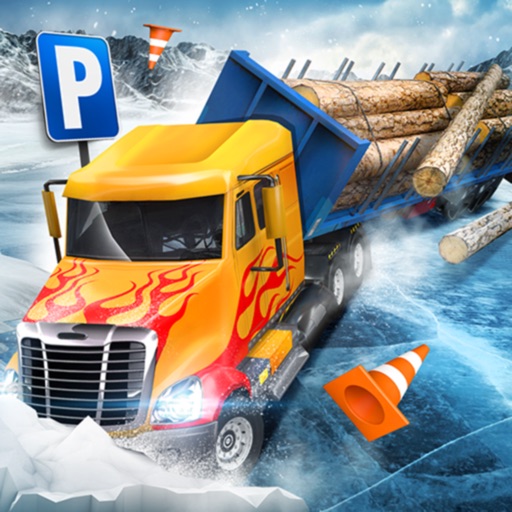 Ice Road Truck Parking Sim icon