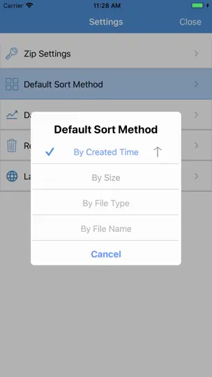 IZip Pro -Zip Unzip Unrar Tool iPhone Ekran Görüntüsü 8