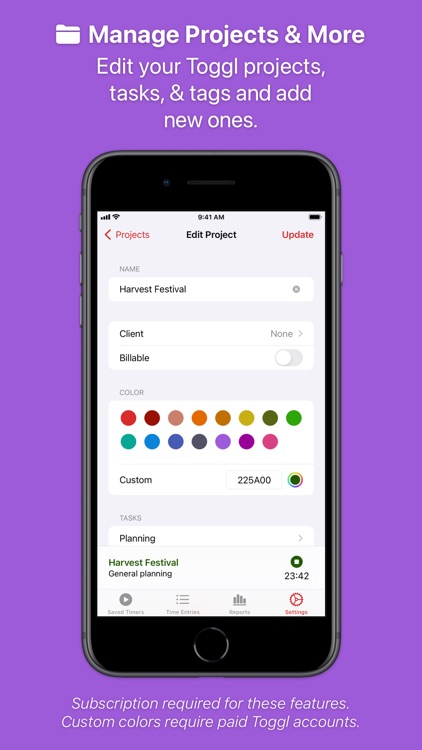 Timery for Toggl screenshot-6