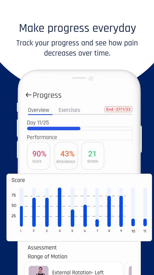 #3. Wizio - AI Physio Coach (iOS) By: Wizphys AI