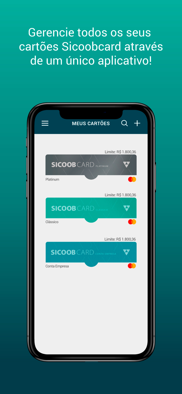 Sicoobcard Mobile screenshot 1