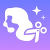 Hairstyle hair color Try on icon