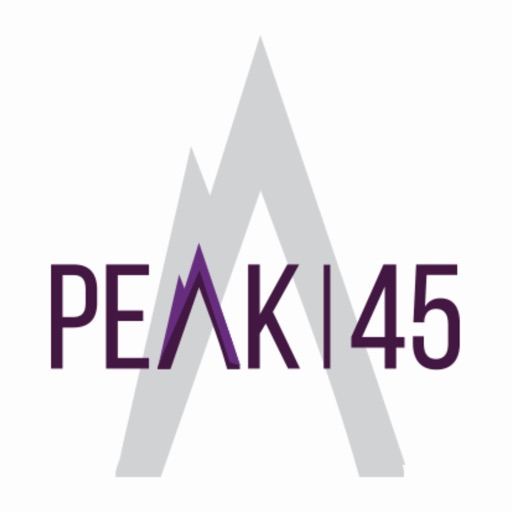 Peak45 New iOS App