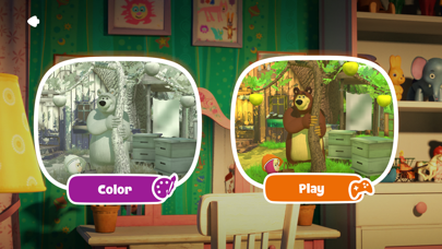 Masha and the Bear Coloring 3D Screenshot
