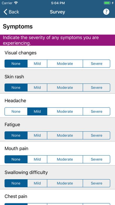 Lung Cancer Manager Screenshot