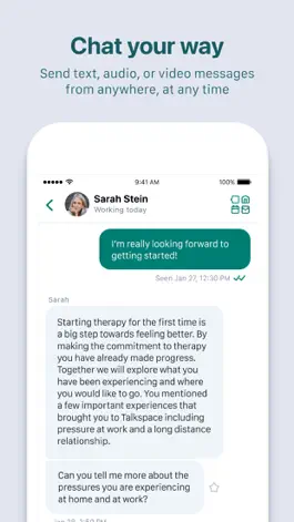 Game screenshot Talkspace Therapy and Support hack