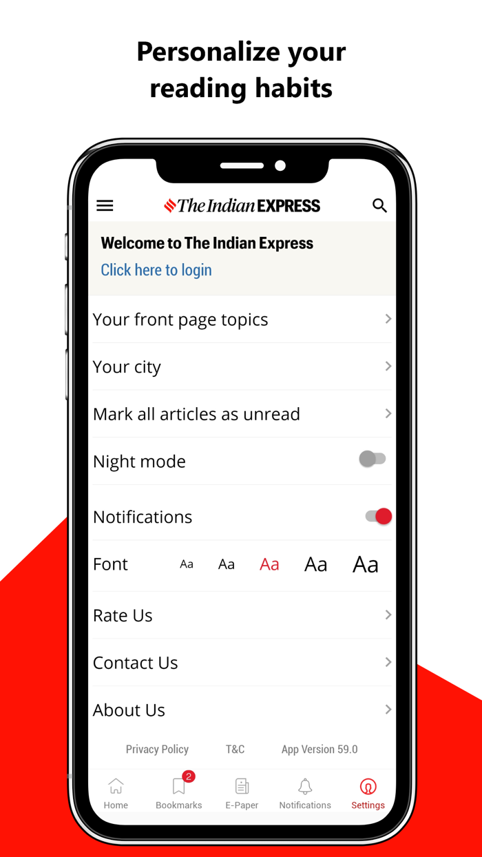 Indian Express News  Epaper