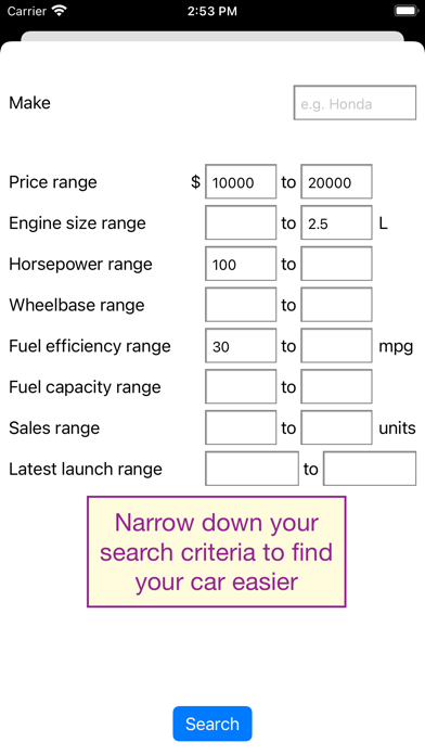 CARD (CarCard) Screenshot