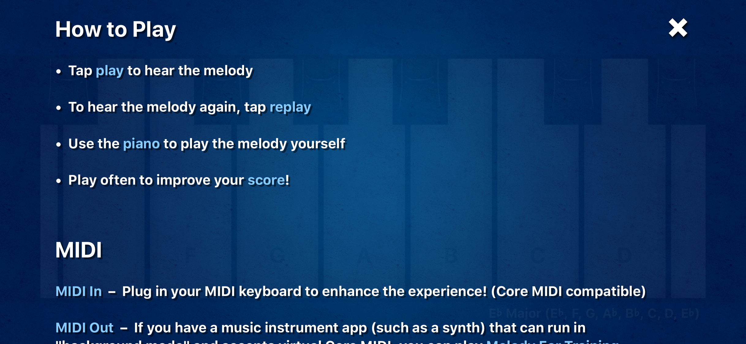 Melody Ear Training