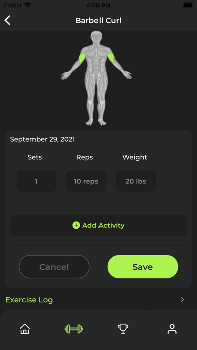 LIFT OFF - Health & Wellness Screenshot