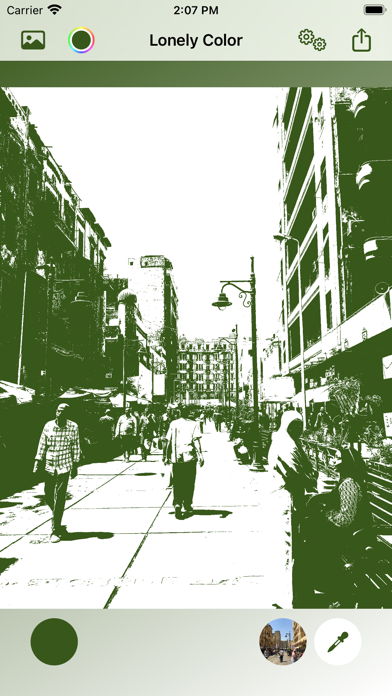 LONELY COLOR - Camera & Filter Screenshot