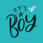 It's a Boy! iMessage Stickers App Cancel