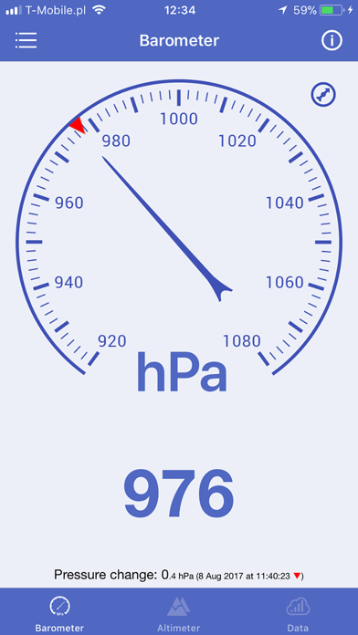 Barometer & Altimeter & Thermo Screenshot