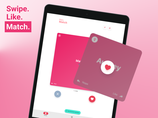Screenshot #5 pour Baby Match - Prénoms Bébé 2025