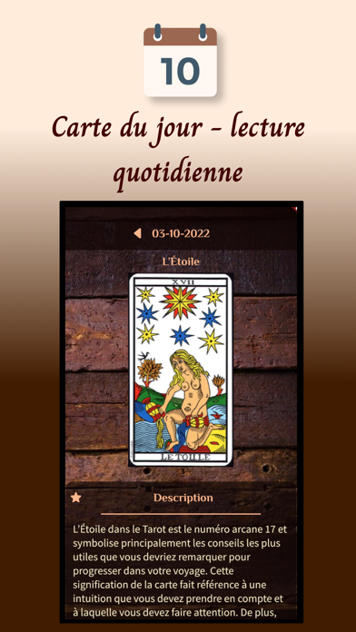 Screenshot #1 pour Tarot - Card of the Day