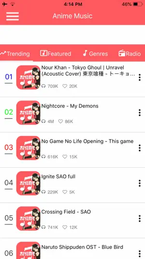 Anime Music Collection screenshot 3