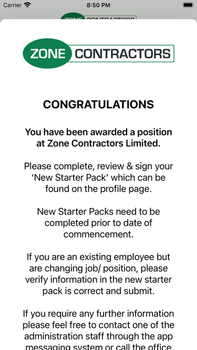 Zone Jobs Screenshot