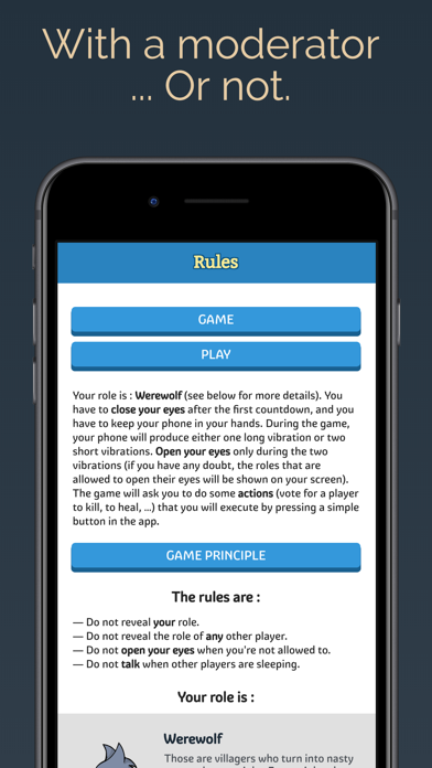 Mobile Werewolf Screenshot 3 - AppWisp.com Mobile Werewolf Screenshot 3 - AppWisp.com