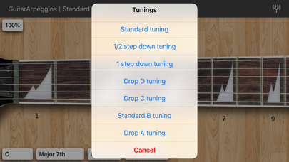 Guitar Arpeggios Pro Screenshot