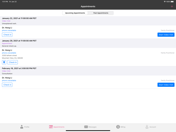 DrChrono OnPatient Portal