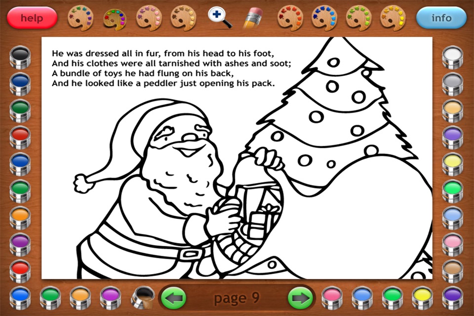 Before Christmas Coloring Book screenshot 4