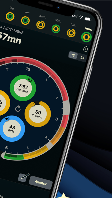 Screenshot #3 pour AutoSleep. Tracker de sommeil