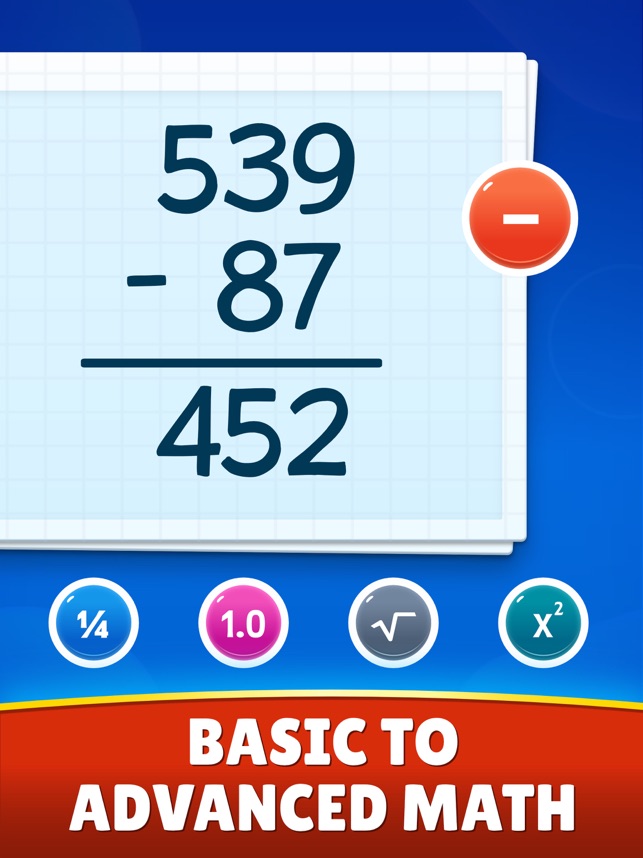 Math Games - Learn + - x ÷ na App Store