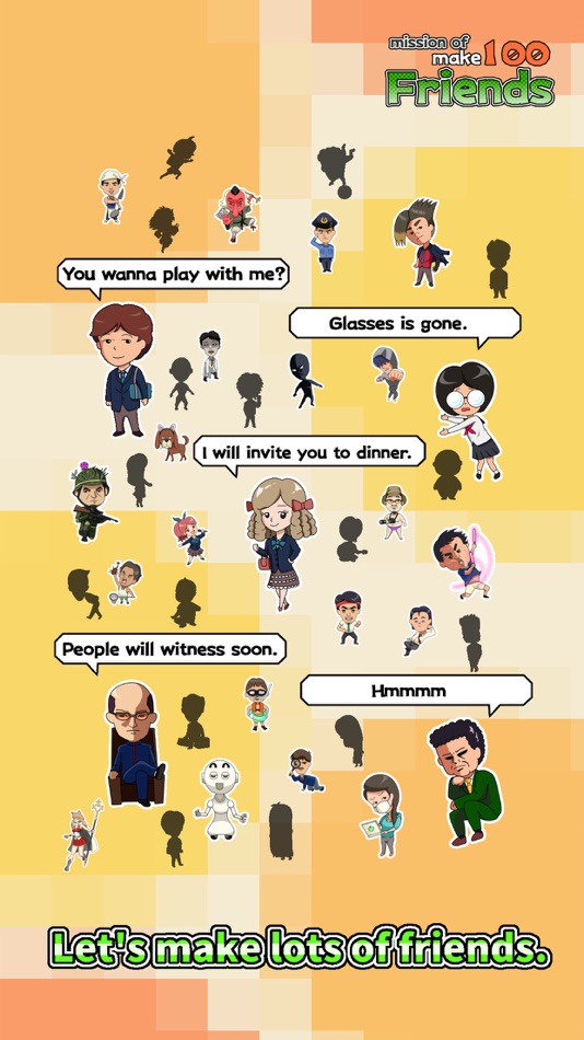 #4. mission of make100 Friends (iOS) Podle: Kenji Ichimura