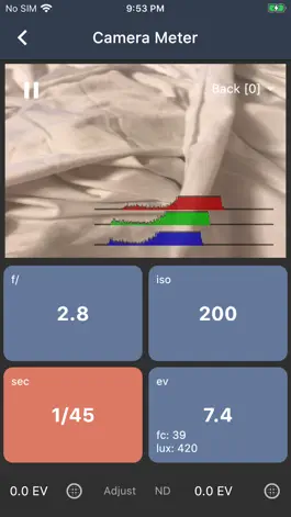 Game screenshot Light Meter - WBPhoto apk