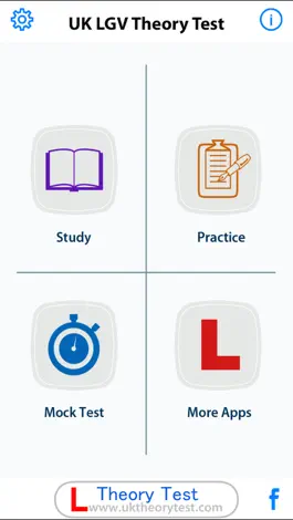 Game screenshot UK LGV Theory Test Lite apk
