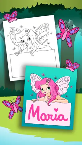 Game screenshot Magic Fairy Coloring Book mod apk