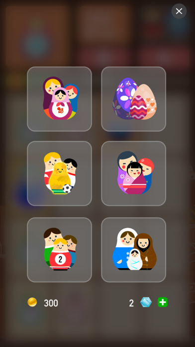 Matryoshka Puzzle Game Screenshot
