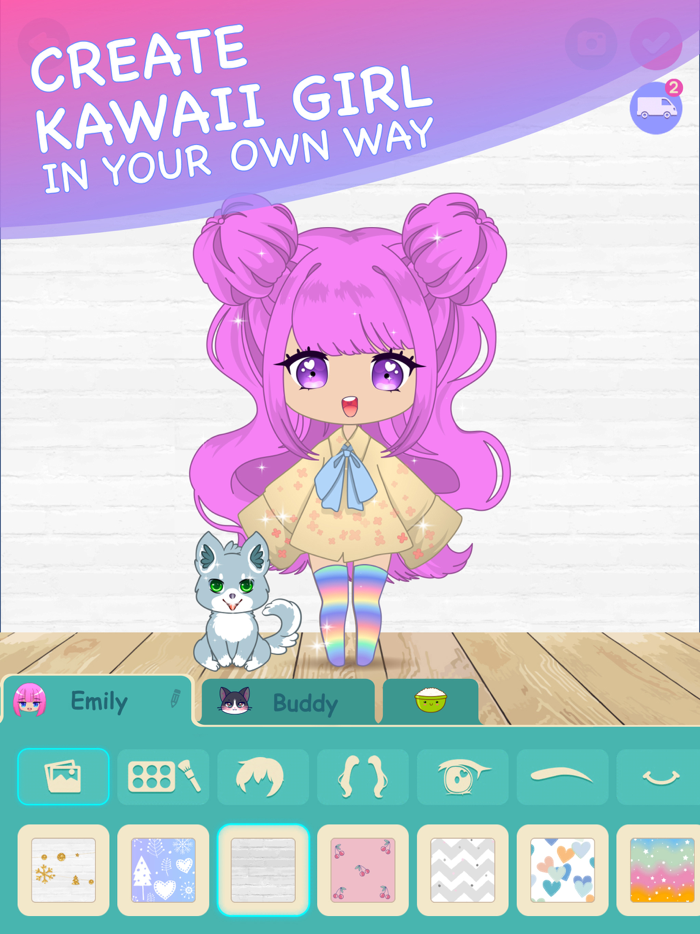 Chibi Doll Maker Dress Up Game